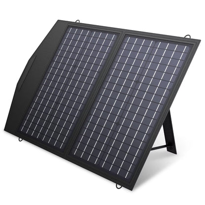 Foldable US Solar Cell Solar Charger 60 100 120 200W Portable Solar Panel for Powerstation，Boat，Roof, Garden，Camping