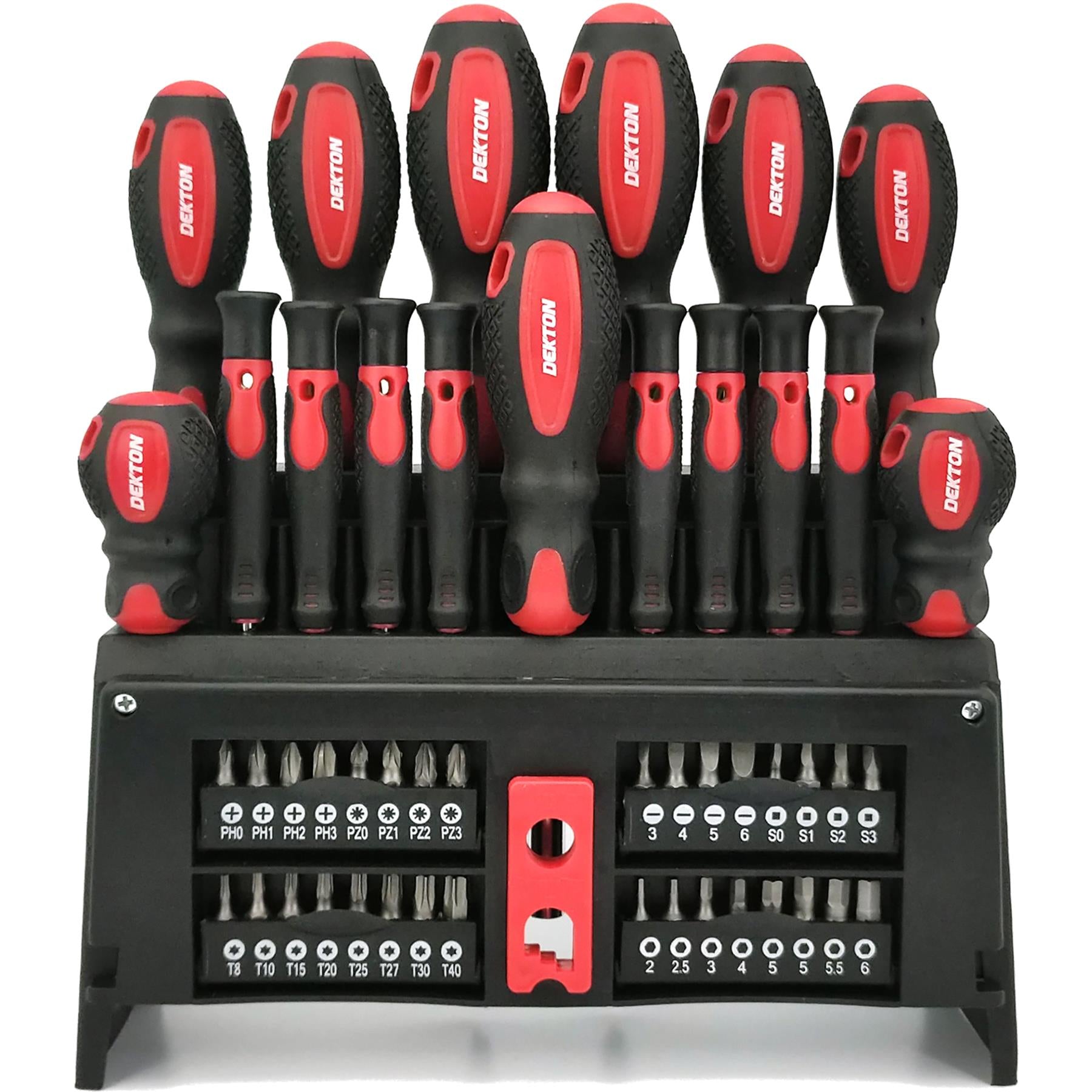 50 or 100Pc Dekton Screwdriver Set Home DIY Tool Kit Repair Precision Hand Tools