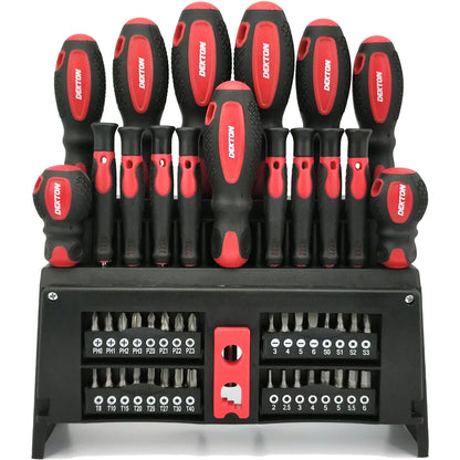 50 or 100Pc Dekton Screwdriver Set Home DIY Tool Kit Repair Precision Hand Tools