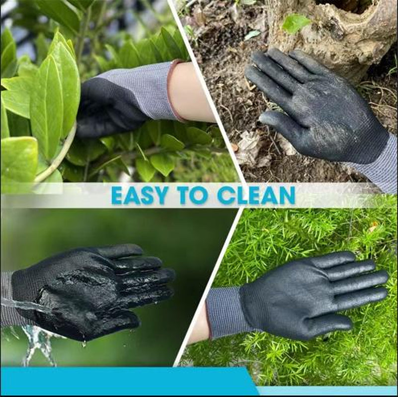 Maxiflex Ultimate 34874 Foam Nitrile Palm Coated Work Gloves - Unbeatable Grip & Abrasion Resistance - Multiple Applications Safety Gloves