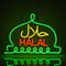 Halal Neon Sign Halal Restaurant LED Neon Sign Suitable for Restaurant Shop Party Decoration Commercial Sign Light Gifts