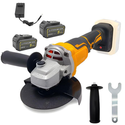 (With or without Battery)Cordless Angle Grinder for Milwaukee 18V Battery, Angle Grinder with 11000 RPM Brushless Motor, 3 Variable Speeds Grinders for Cutting, Griding, Polishing.(Tool Only)