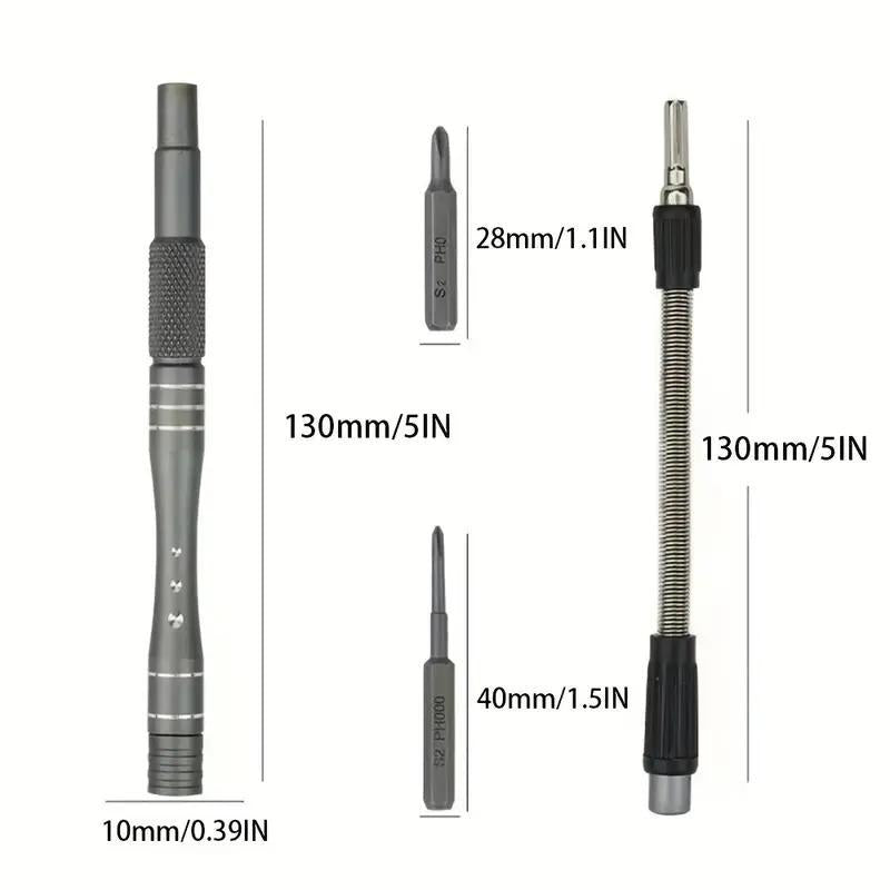 Precision Screwdriver Kit, Multifunctional 128 in 1 Screwdriver Set, Professional Manual Screwdriver Tools Set for Mobile Phone Repair