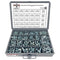 Metric Class 10.9 Hex Cap Bolts, Hex Nuts, Flat & Lock Washers - 574 PCS